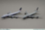 British Airways 747-136 G-AWNP by Phoenix Models and 747-436 G-CIVI by GeminiJets. 1:400