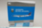 Box of a scale aircraft models of an Aerolineas Argentinas Airbus A330-200 aircraft by NG Models