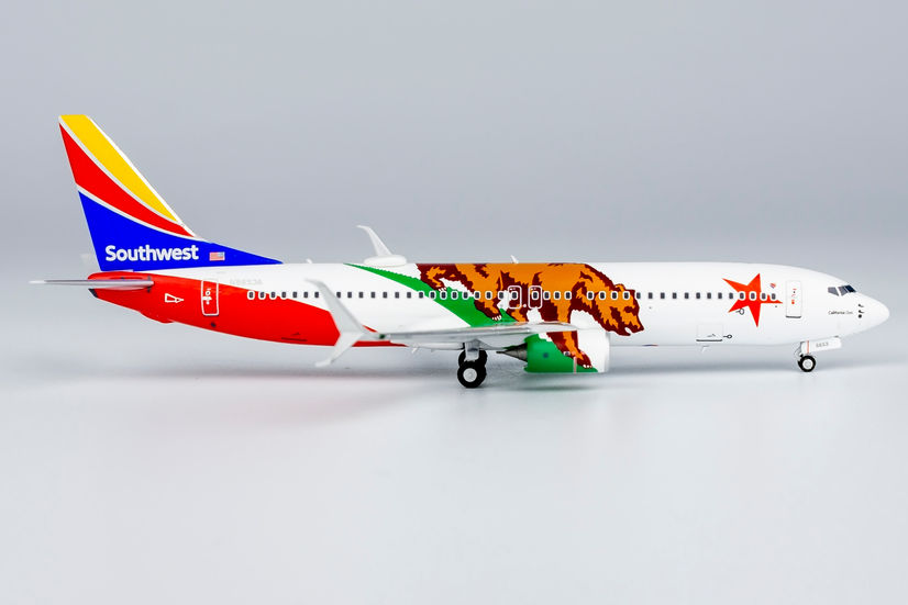 Southwest 737-800 N863A (California One) NG Models 1/400