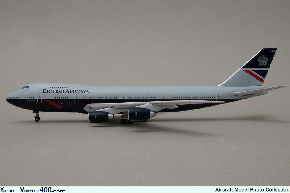 British Airways Boeing 747-236B G-BDXI InFlight400 1:400