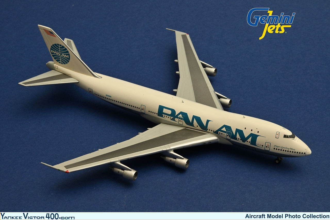 Pan Am 747-100 1:400 scale model