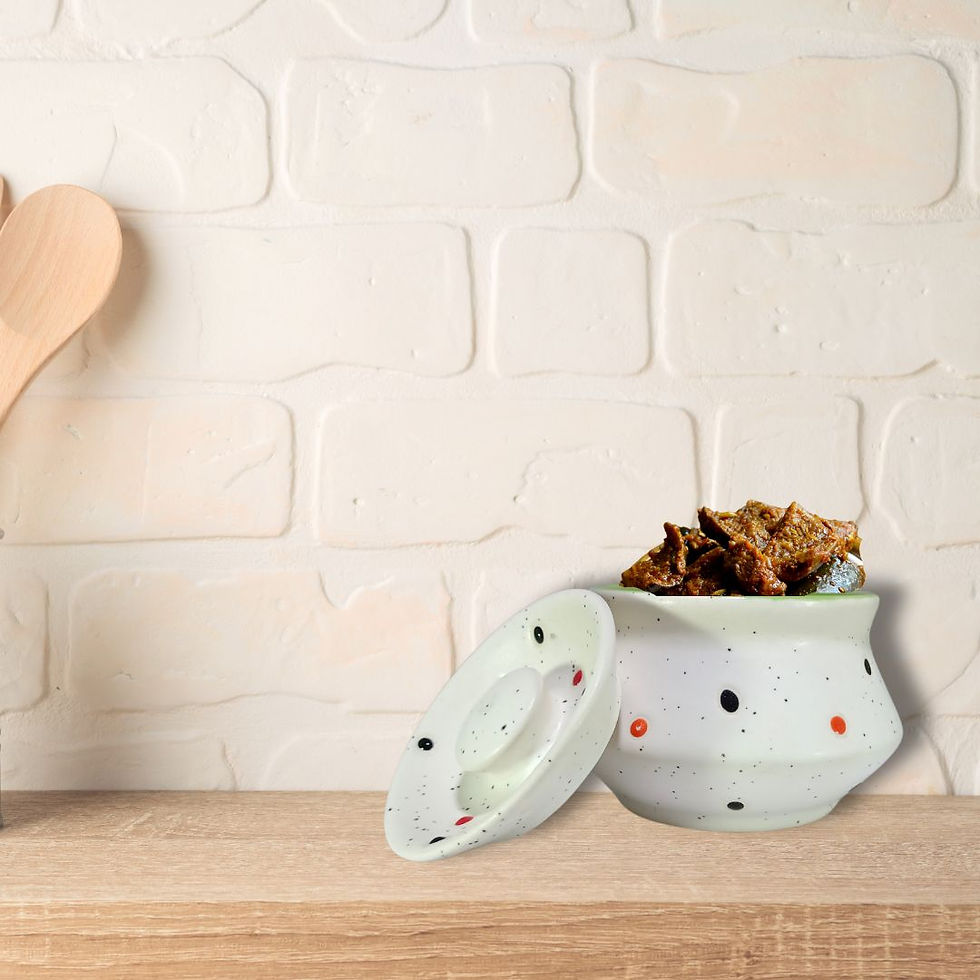 Pitcher Shape Mini Handi White With Colour Dot Zero Number 1.jpg