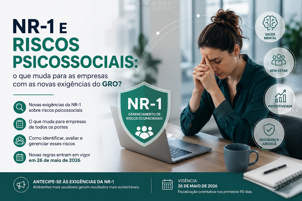 NR-1 e Riscos Psicossociais