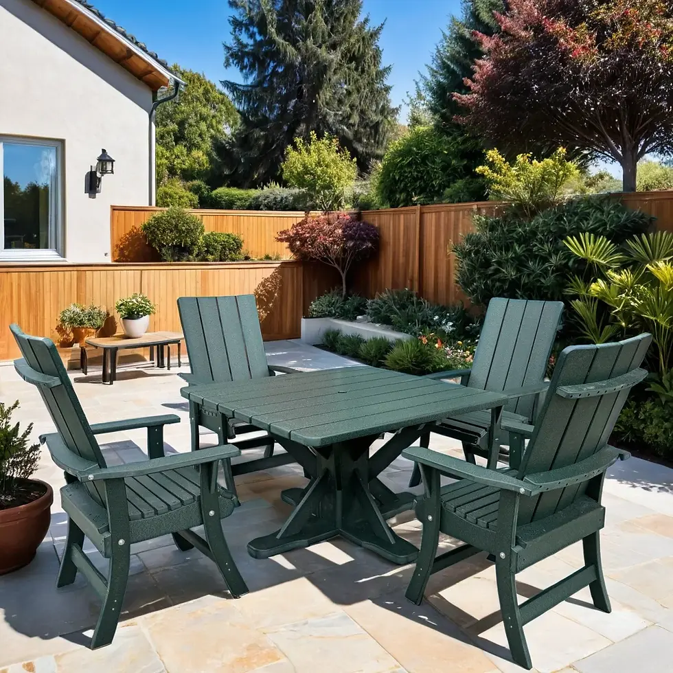Patio Set with Pedestal Table