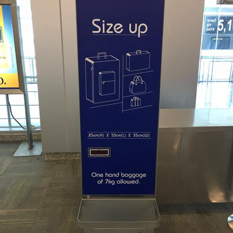 Váha na příruční zavazadla mě vyděsila