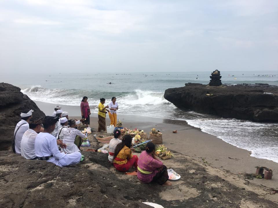 Ceremonie na Bali