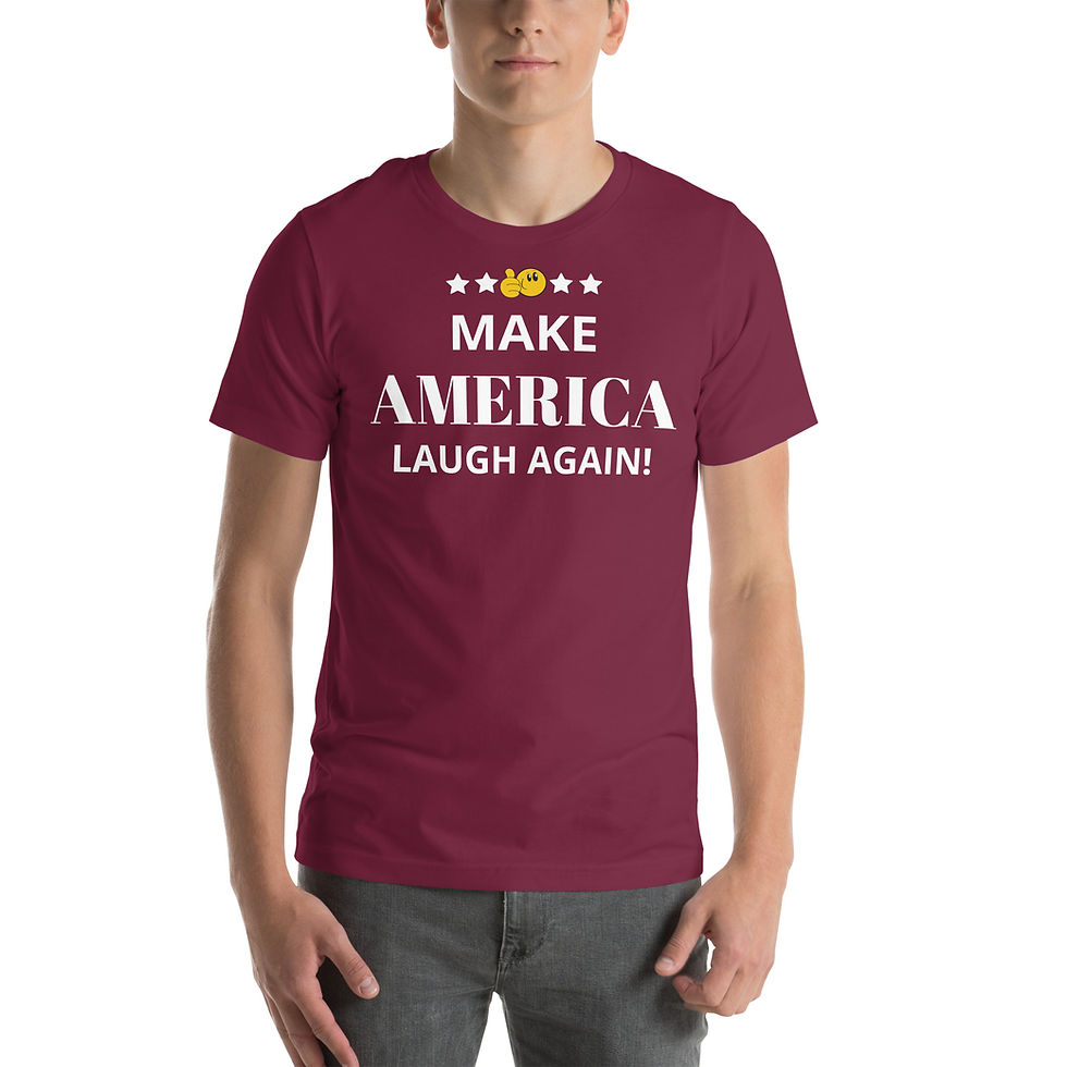 Thumbnail: MAKE AMERICA LAUGH AGAIN! Unisex t-shirt