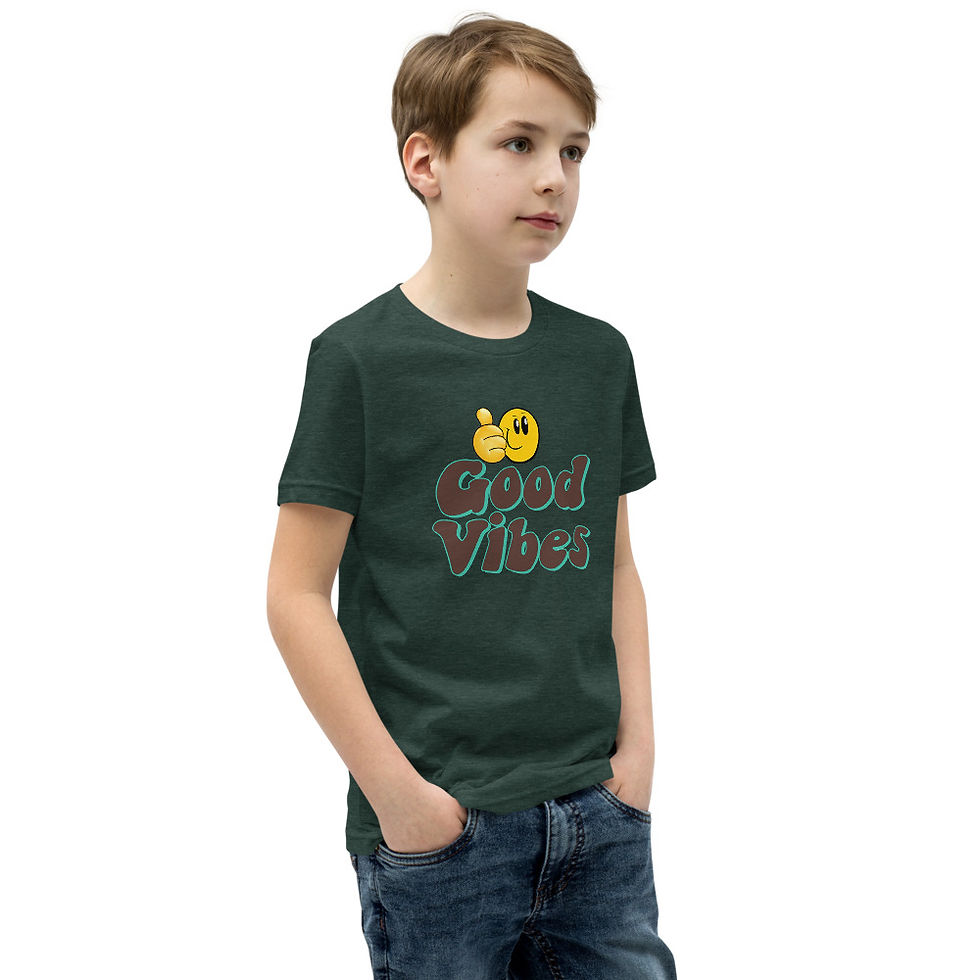 Thumbnail: Good Vibes Youth Brigade Short Sleeve T-Shirt
