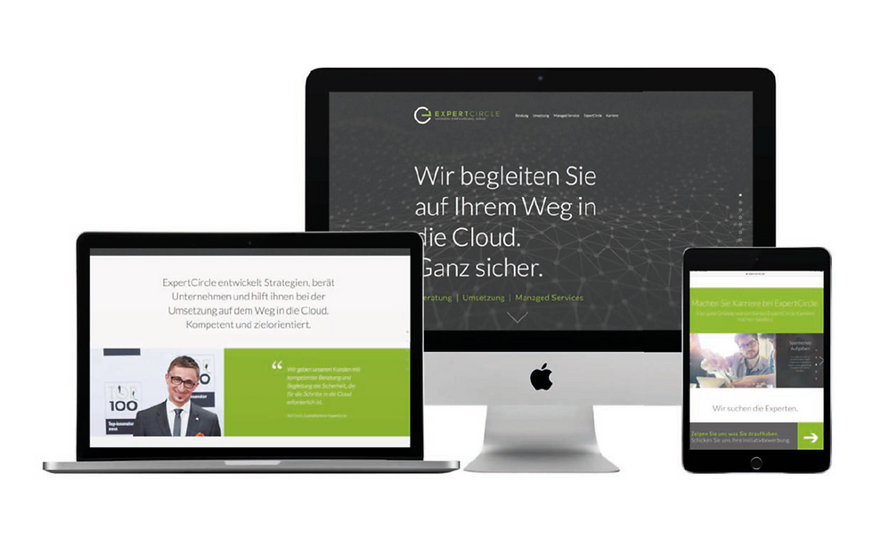 Webseite Expert Circle
