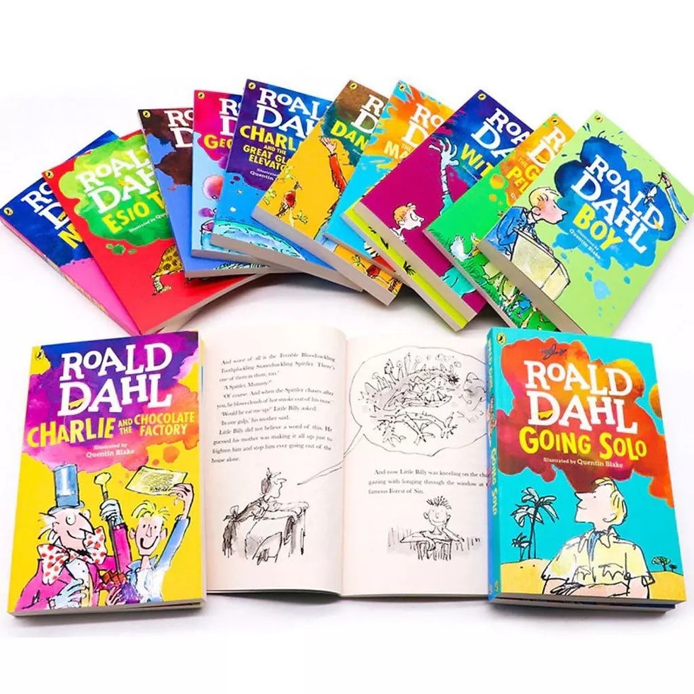 ภาพขนาดย่อ: การ์ตูนภาษาอังกฤษสำหรับเด็ก Roald Dahl Collection 24 Books