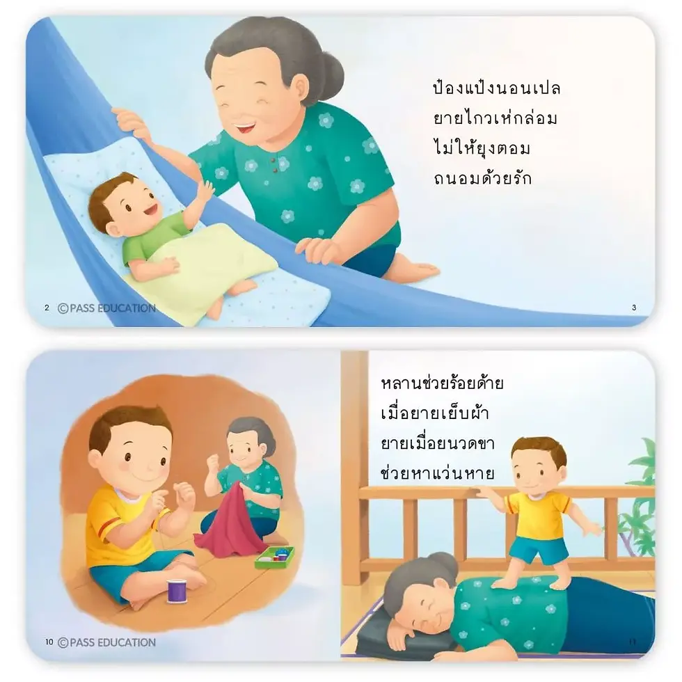 ภาพขนาดย่อ: นิทานป๋องแป๋ง ชุดครอบครัว มี 2 เล่ม ป๋องแป๋งรักพ่อจังเลย // ป๋องแป๋งรักแม่ครับ