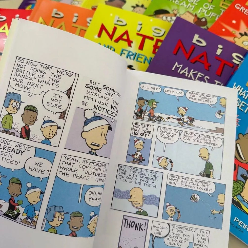 ภาพขนาดย่อ: หนังสือภาษาอังกฤษ Big Nate Comics 12 Books