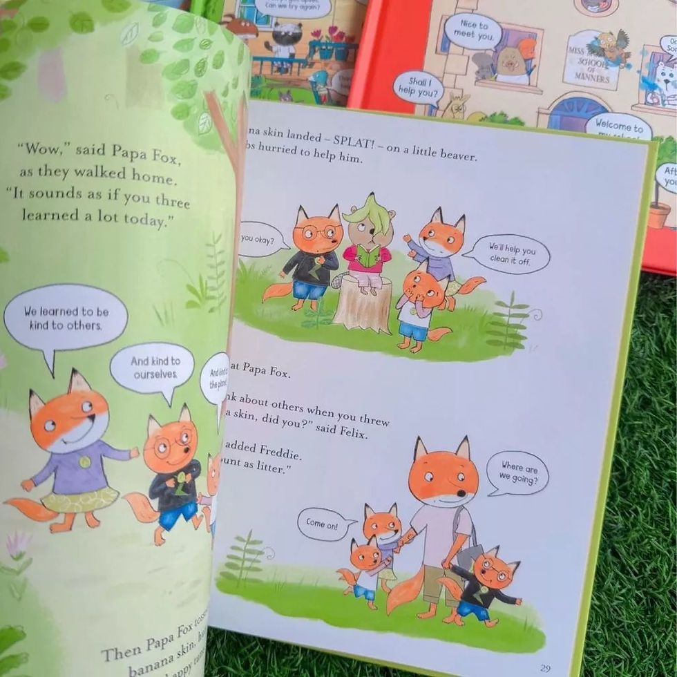 ภาพขนาดย่อ: หนังสือชุด Miss Molly's School 5 เล่ม (ปกแข็ง)
