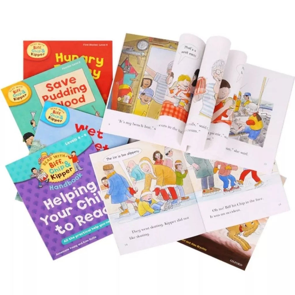 ภาพขนาดย่อ: หนังสือภาษาอังกฤษ ชุด Reading Tree Read with Biff Chip & Kipper 33 Books