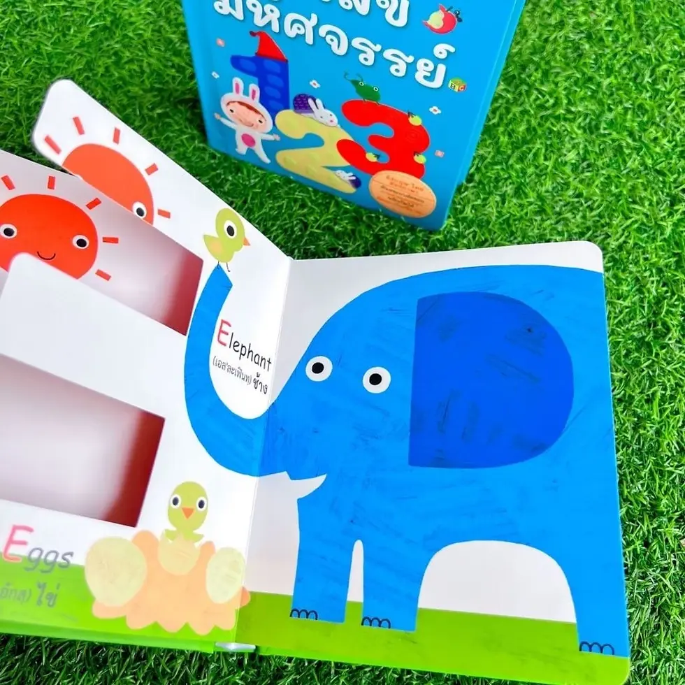ภาพขนาดย่อ: ตัวอักษรมหัศจรรย์ & ตัวเลขมหัศจรรย์ หนังสือส่งเสริมจินตนาการ หนังสือปกแข็ง