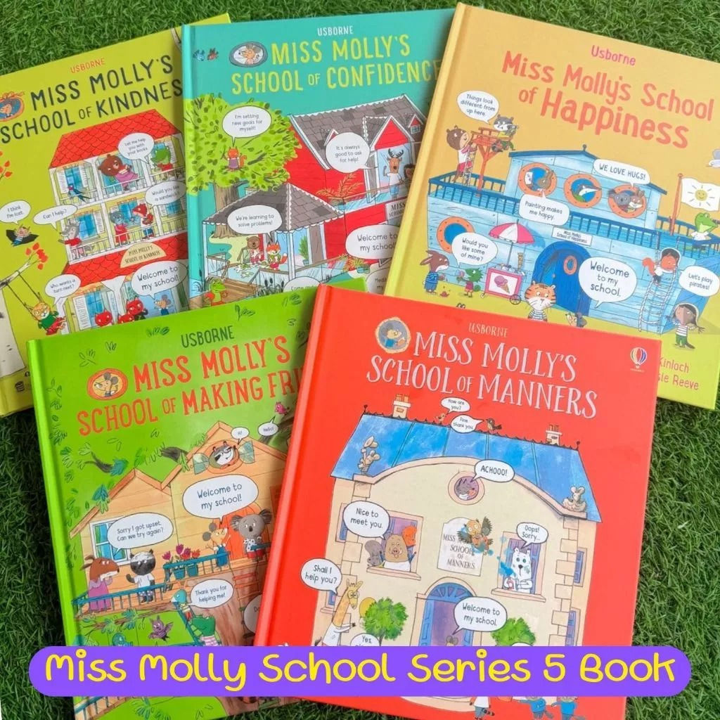หนังสือชุด Miss Molly's School 5 เล่ม (ปกแข็ง)