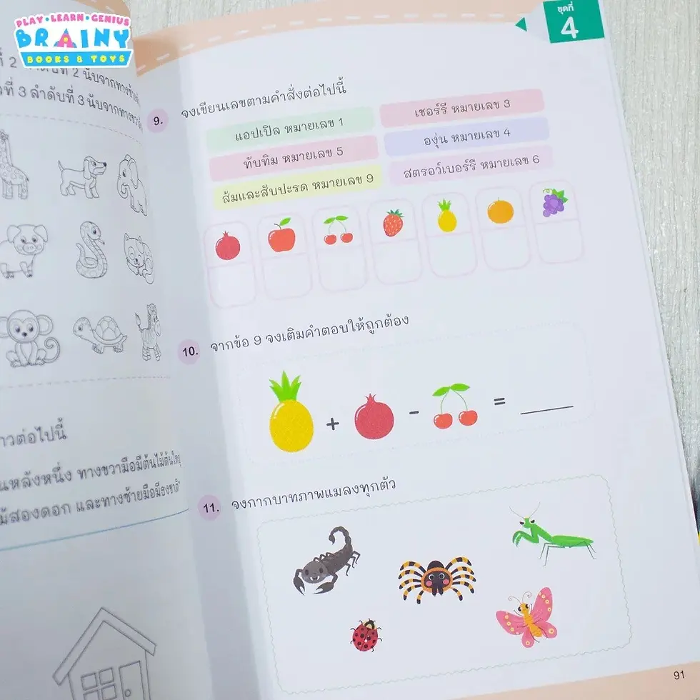 ภาพขนาดย่อ: หนังสือเจาะข้อสอบ สอบเข้าสาธิต ป.1 เรียนเก่ง สอบได้ ไม่เคลียด