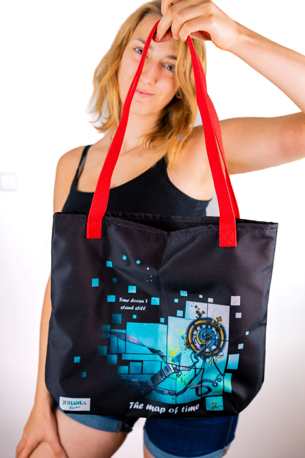 Thumbnail: Canvas bag - Map of time