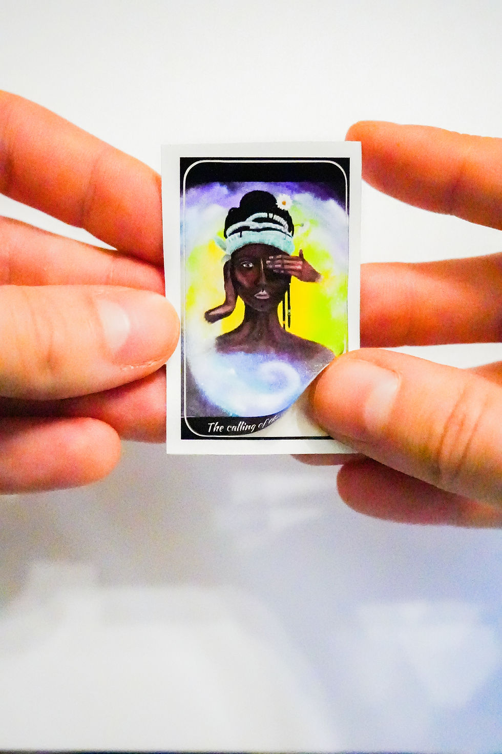 Thumbnail: Calling of the universe, version 3 - Sticker