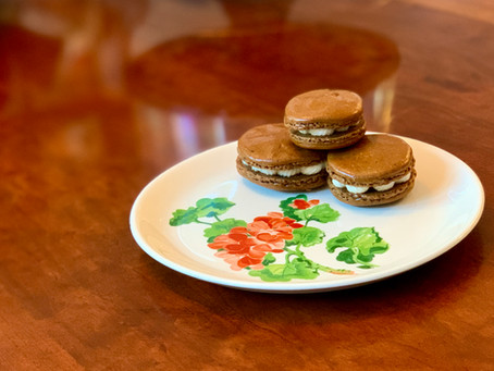 Caramel Macchiato Macarons