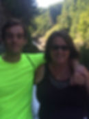 A picture of the author and his mother hiking at Letchworth State Park in Upstate New York.