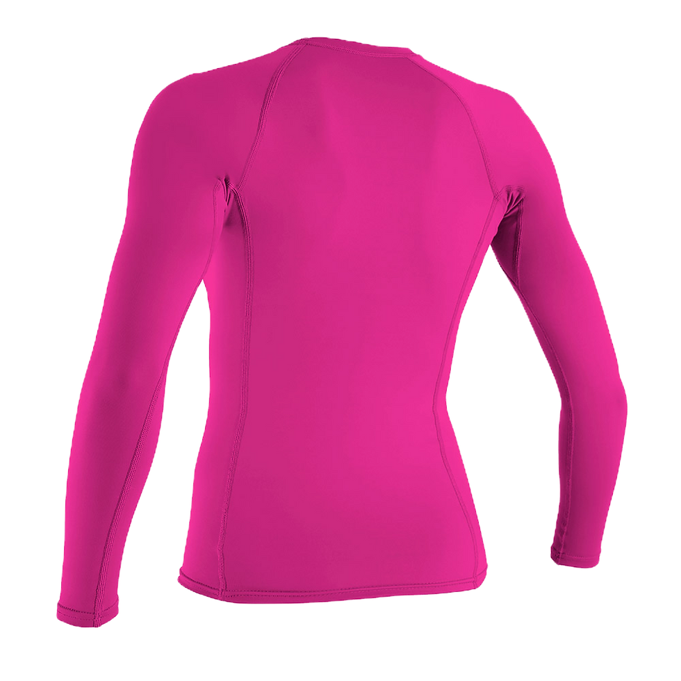 Oneill Women's Basic Skins 50+ Long Sleeve Sun Shirt Lycra