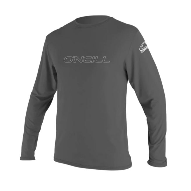Oneill Men's Basic Skins 50+ Long Sleeve Sun Shirt Lycra