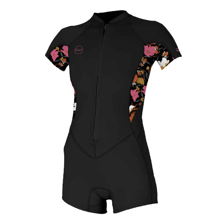 ONeill Bahia 2/1 - Front Zip S/S Spring - Women Wetsuit