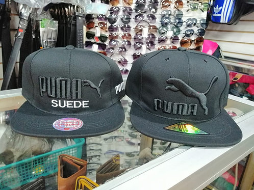 Gorra plana puma negra / puma negra | Biuth Tienda Online