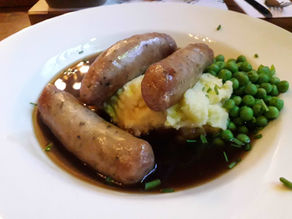 piatto di salsicce Cumberland