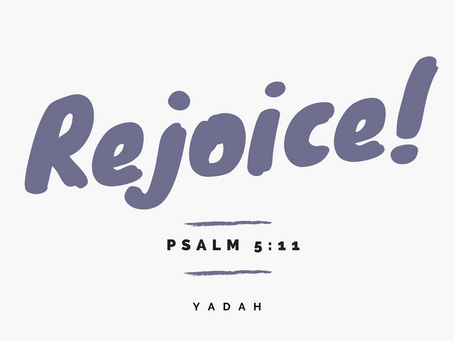 Rejoice!