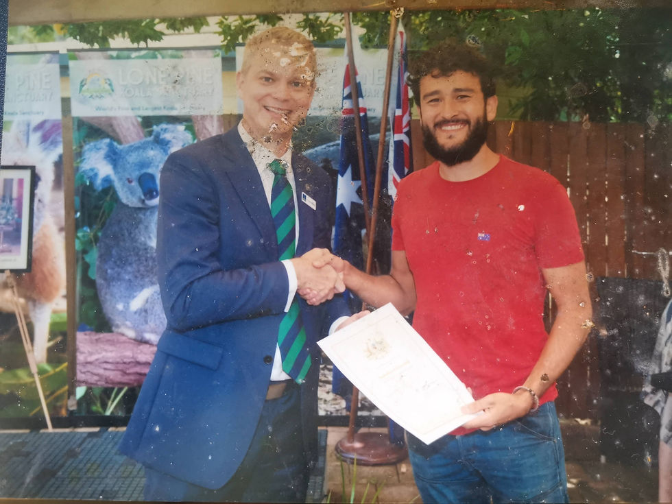 Aussie Citizenship Ceremony in 2020
