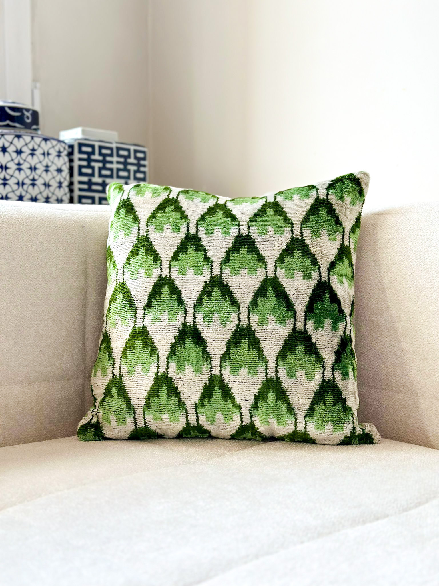 Silk Green Pillow Case