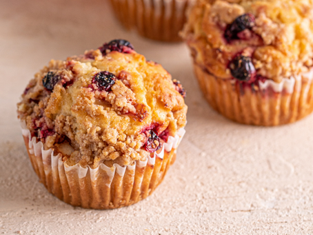 Muffins Saudáveis (para maiores de 12 meses)