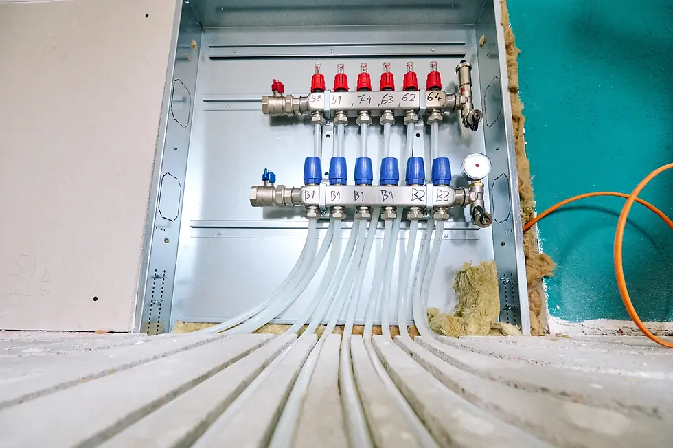 Heizsystem mit Struktur