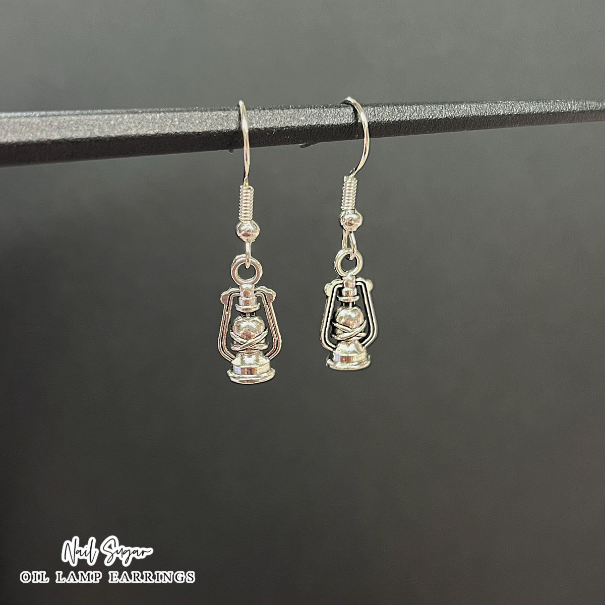 Oil Lamp Earrings