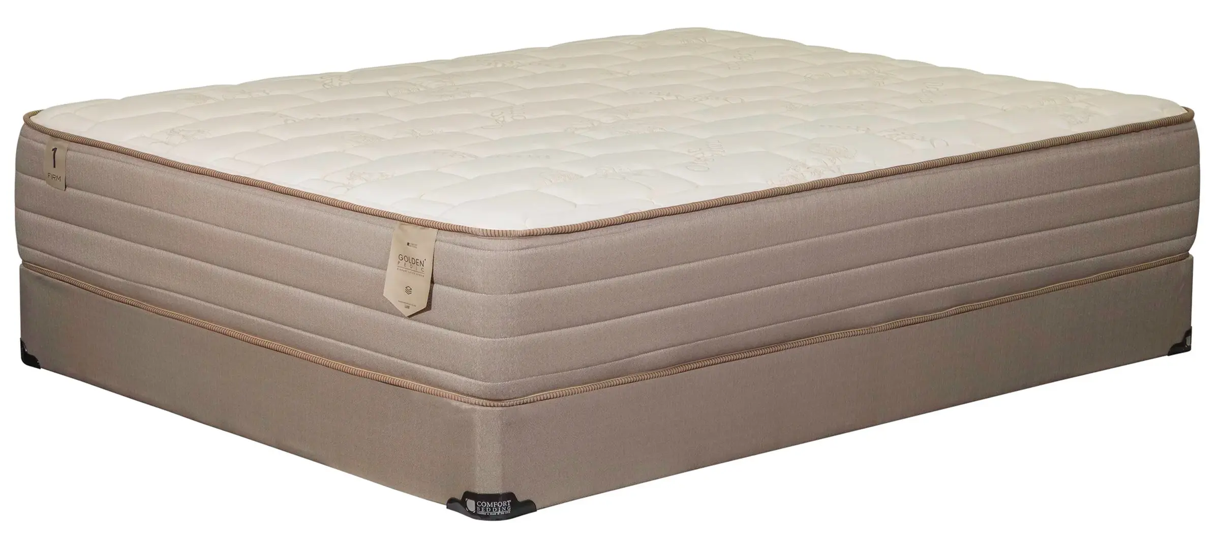 Goldenpedic #1 Firm Tight Top Mattress – Organic Cotton & BioPure® Latex