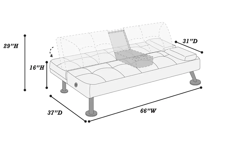 Thumbnail: F8589 Adjustable Sofa