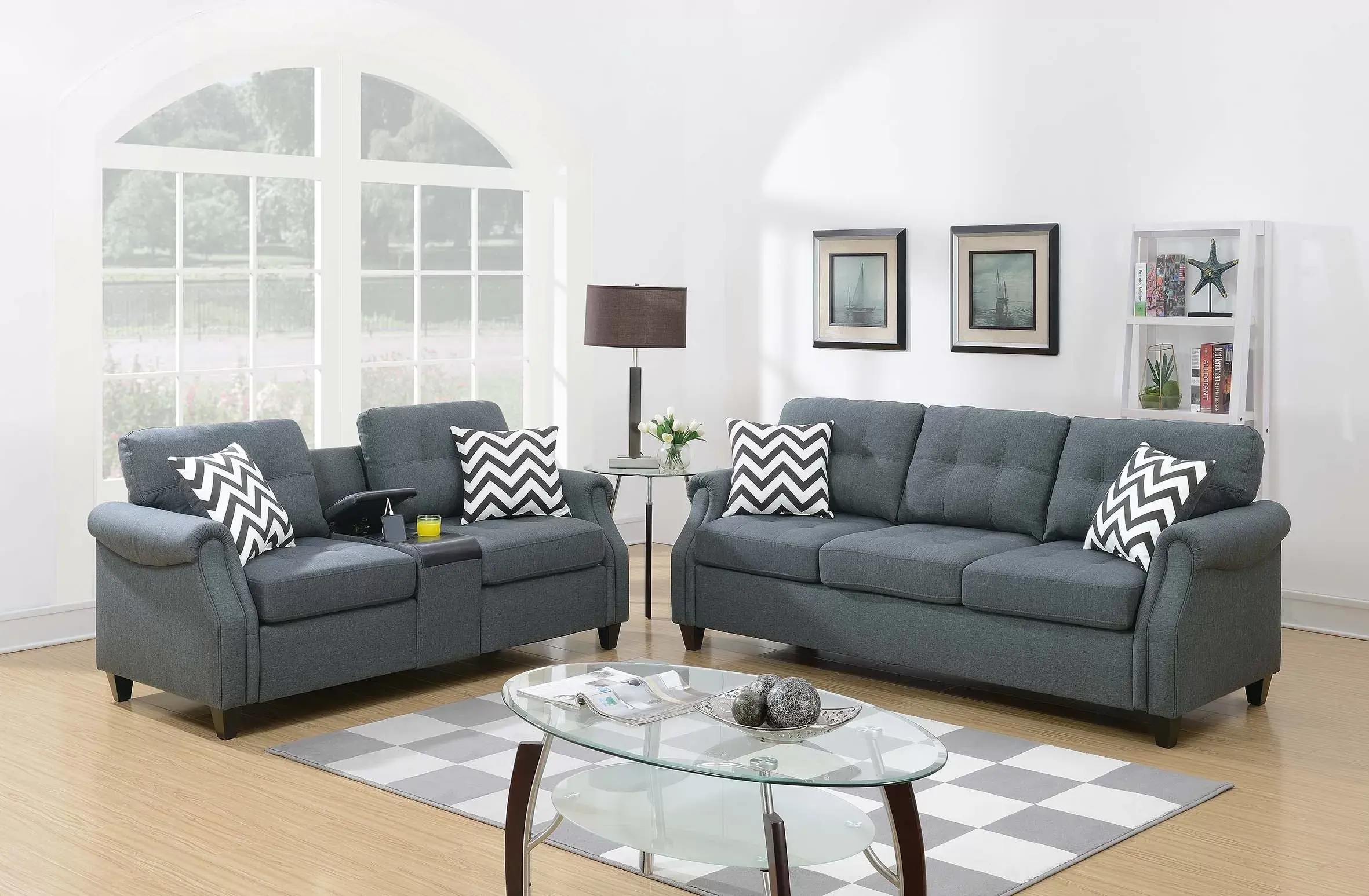 F6411 2-Piece Sofa Set