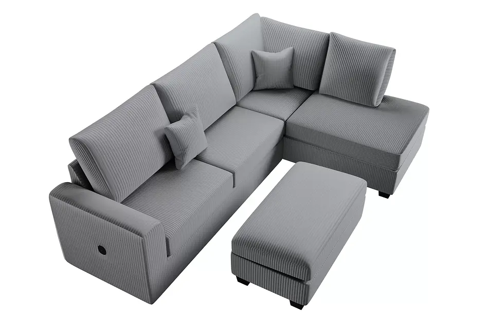Thumbnail: F8409 3-Piece Sectional Set
