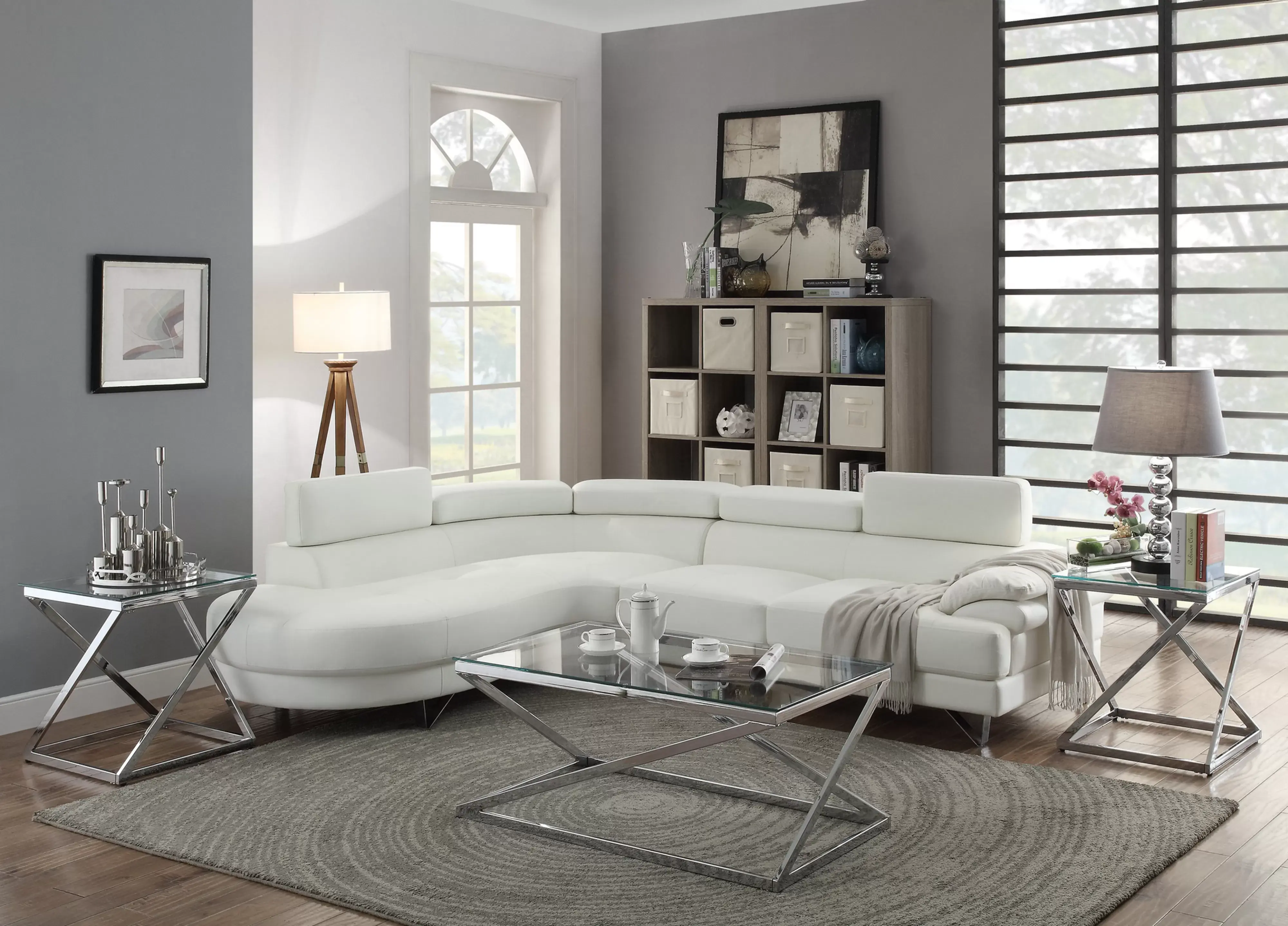 F6984 2-Piece Sectional Sofa Set