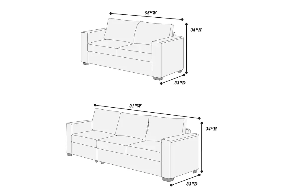 Thumbnail: F8352 2-Piece Sofa Set