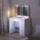 Thumbnail: Mini Diana Vanity Desk with DL Vanity Mirror