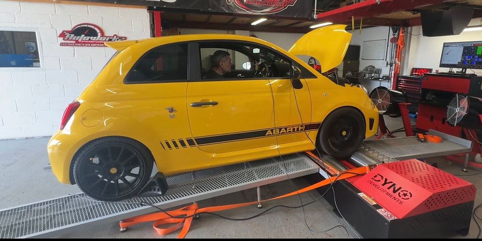 Fiat Abarth on Dyno