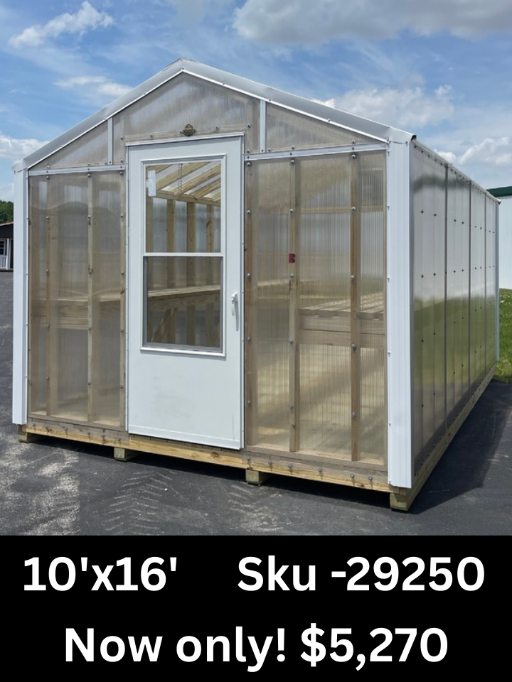 10'x16' Greenhouse