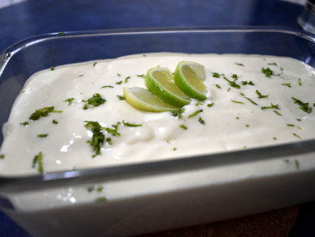 Deseo verde: Postre de limón y galletas