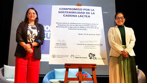 FAO y CIL anuncian alianza para el desarrollo del sector lácteo en el país