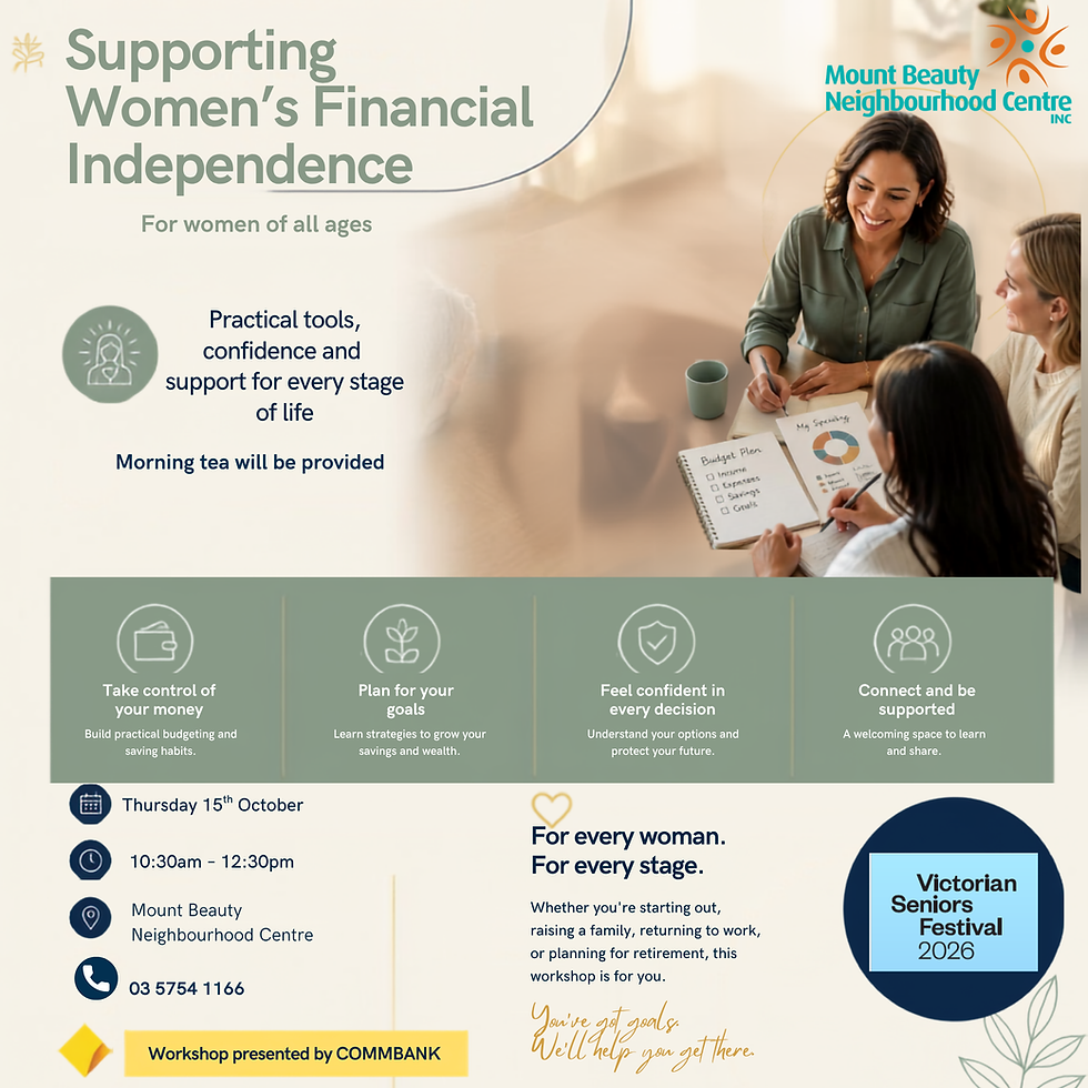 Supporting Women's Financial Independence