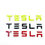 Thumbnail: Trunk "TESLA" Letters Emblem