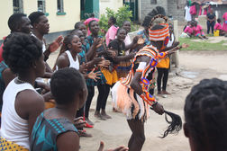 Indigenous Choreography Workshop for Mooba and Kalela Dances at Mukobeko Female Facility.J
